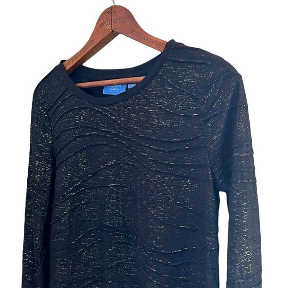 Simply Vera Vera Wang Lightweight Crewneck Top - Picture 2 of 7